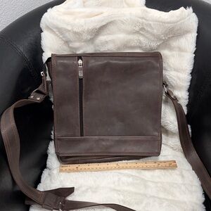 Brown Leather Men's Bag